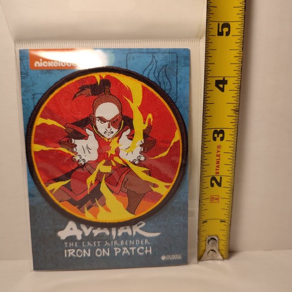 Avatar The Last Airbender Prince Zuko Iron On Patch Nickelodeon Collectible - Picture 4 of 4